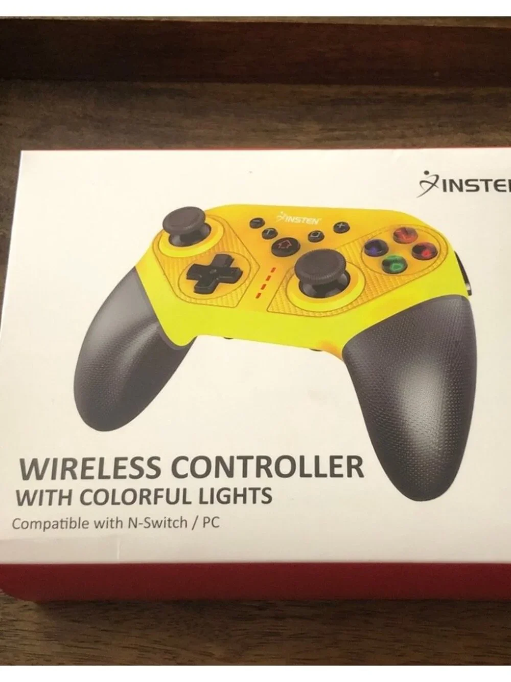 Yellow Wireless Controller for Nintendo Switch & PC
